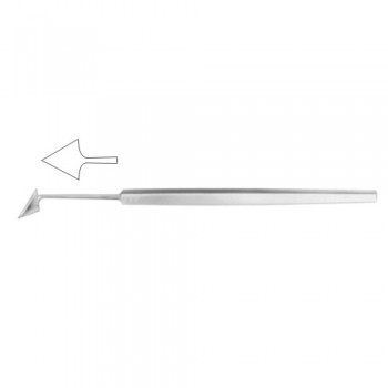 Jaeger Keratome Fig. 3 - Angled Stainless Steel, 13 cm - 5" 